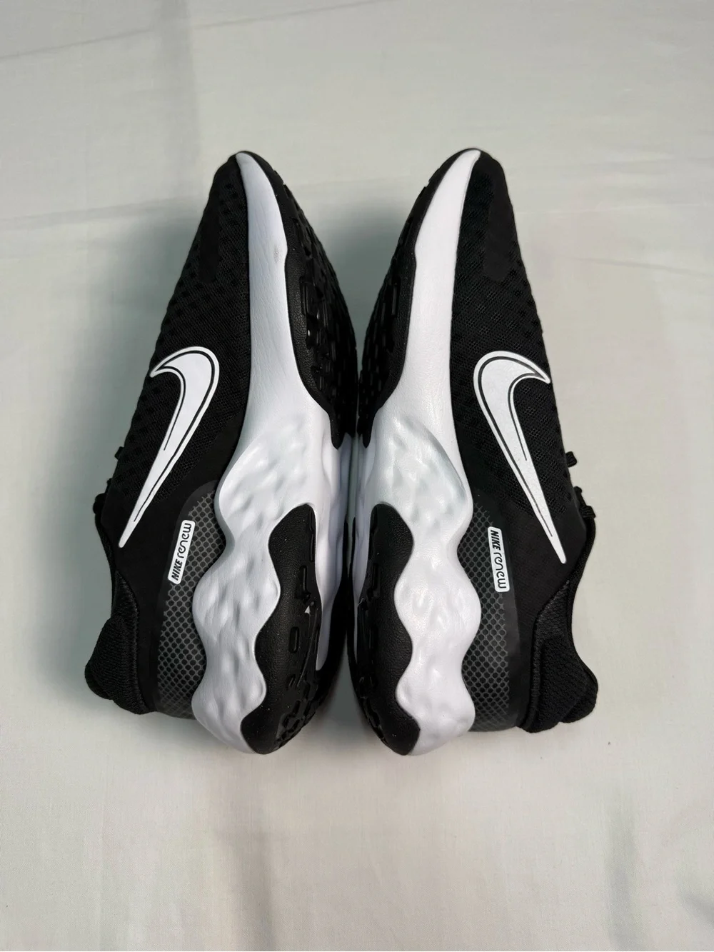 Nike Black and White Women's Running Sneakers